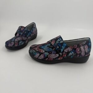 Alegria by PG-Lite Casual Shoes Womens US 9 Multicolor Feather Print LAU-885W
